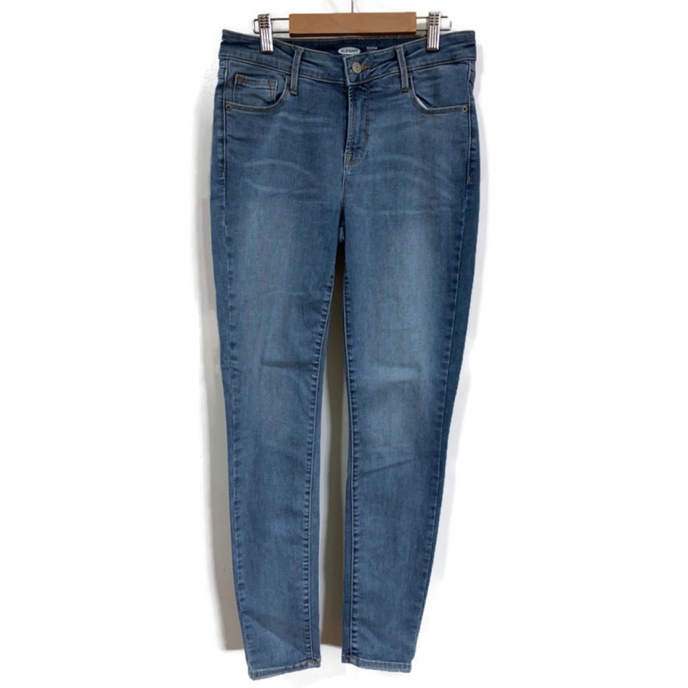 Old Navy Rockstar Super Skinny Light Wash Jeans